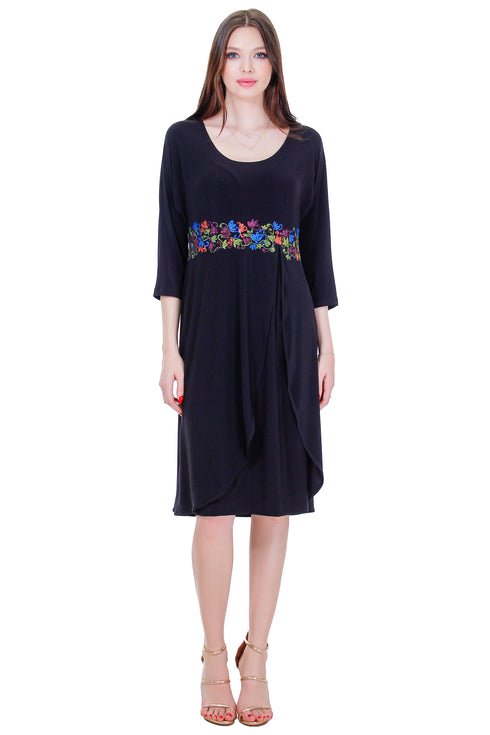 Rochie pictata jerse R2431